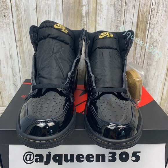 Air Jordan 1 Retro High OG Metallic Gold - Picture 4 of 6